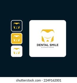 Dental Smile Logo Design Template Stock Vector (Royalty Free ...