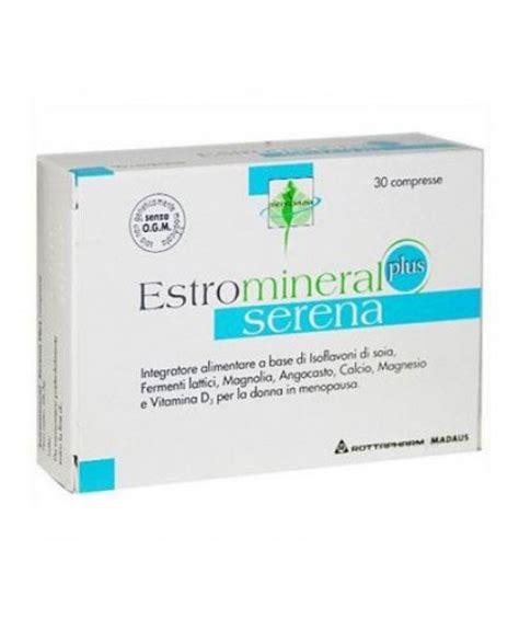 ESTROMINERAL SERENA PLUS 30 COMPRESSE FARMAPRIME Ecommerce Farmacia