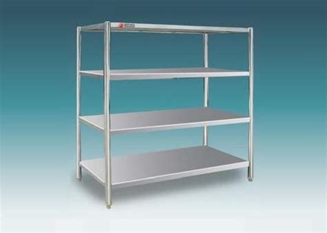 Stainless Steel 4 Tier Rack – Solid – SRTR4-SL | Berjaya Steel Railings ...