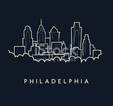 Philly Skyline Drawing at PaintingValley.com | Explore collection of ...