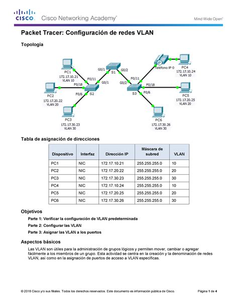 Resuelto Topolog A Tabla De Asignaci N De Direcciones