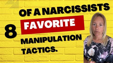 8 Of The Narcissist S Favourite Manipulation Tactics Understanding Narcissism Narcissist