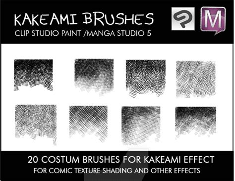 40 Brush Sets For Clip Studio Paint