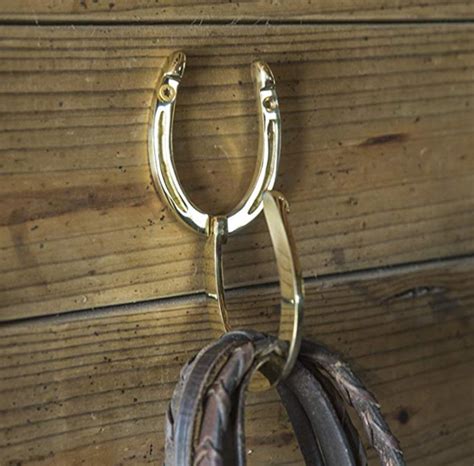 Beautiful Brass Bridle Hooks & Hardware for the Stable - STABLE STYLE