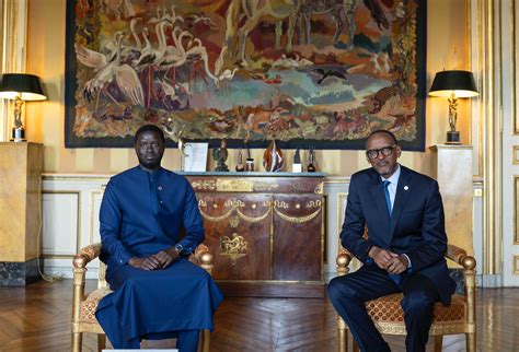 Perezida Kagame yagiranye ibiganiro na mugenzi we wa Sénégal Kigali Today