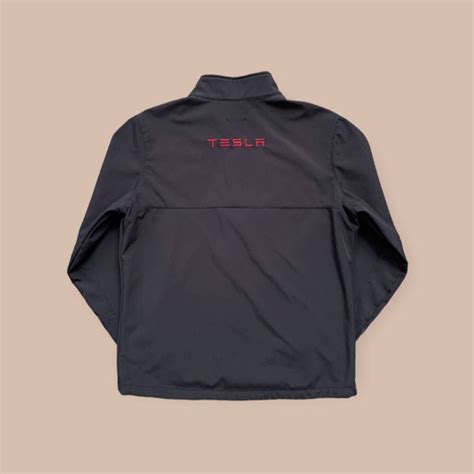 Tesla Tesla Motors Corporate Employee Tech Soft Shell Jacket | Grailed