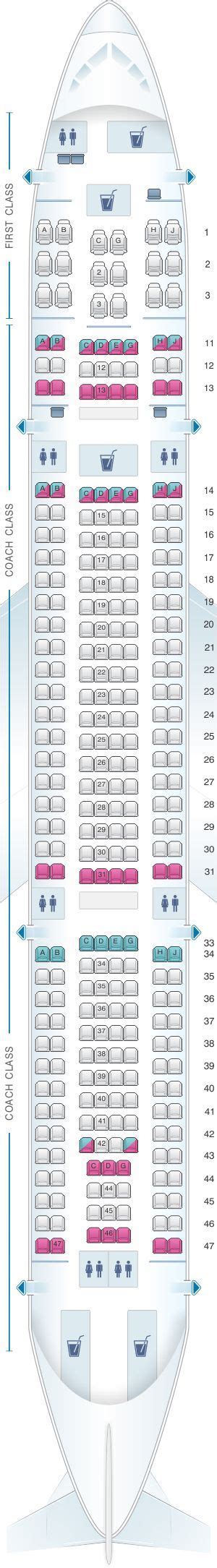 Hawaiian Airlines A330 Seat Map World Map | Images and Photos finder