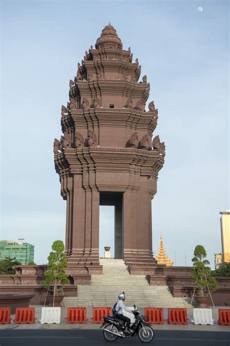 Cambodia Phnom Penh Independence Monument Editorial Stock Image Image