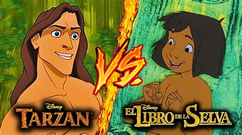 Tarzán Vs Mowgli Batallas De Rap De Ficción T1 Youtube