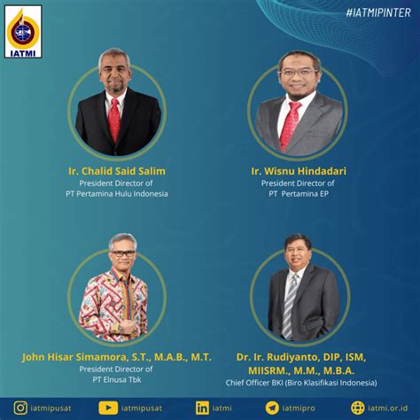 Pengurus Iatmi Pusat Periode Ikatan Ahli Teknik