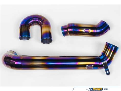 INT S58 G8X FMTI ApexBuilt Titanium Front Mount Intake Kit Burnt