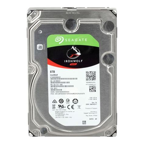 SEAGATE 8-TB 7.2K 3.5 6G SATA NAS HD (ST8000VN0022)