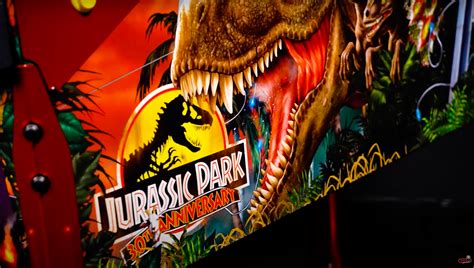 Stern Pinball To Release 30th Anniversary Jurassic Park