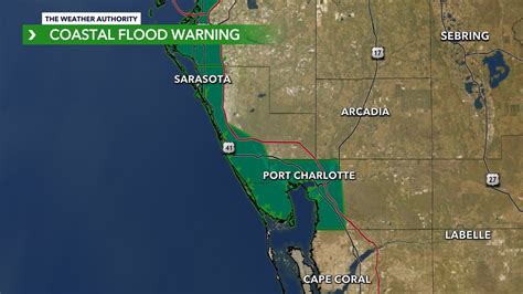 Coastal flood warning lifted for Charlotte and Sarasota counties - WINK ...