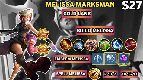 CARA MAIN MELISSA TERBARU S27 BUILD MELISSA TERSAKIT S27 BUILD MELISSA