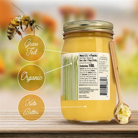 Best Organic Grass Fed Ghee – Spring Sunrise Natural Foods