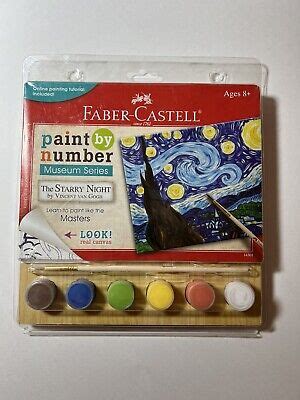 Faber Castell Paint By Number Museum Series The Starry Night By Vincent