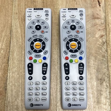 Lot Of 2 DIRECTV RC66RX RF Remote Control DTV AV1 AV2 TV Tested EBay