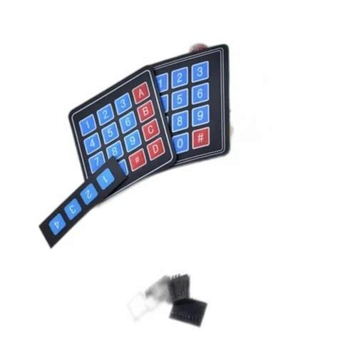 Matrix Keypad Membrane Switch For Arduino Arm And Other Mcu At Best