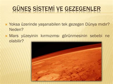 PPT GÜNEŞ SİSTEMİ ve gezegenler PowerPoint Presentation free