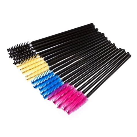 50 Pcs Eyelash Brushes Makeup Brushes Disposable Mascara Wands Applicator Eye Lashes Cosmetic