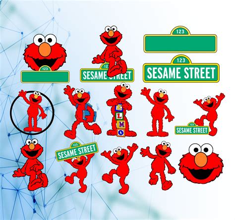 Sesame Street Bundle Svg Muppets Vector Puppet Svg Bundle Inspire