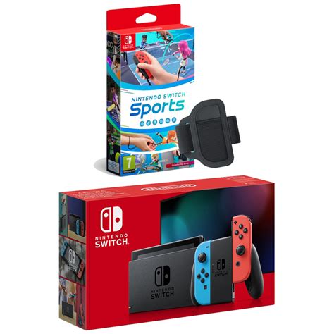 Nintendo Switch Neon Console Nintendo Switch Sports Bundle Smyths