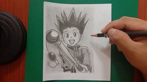 How To Draw Gon Freecss Drawing Gon Freecss Hunter Hunter Anime