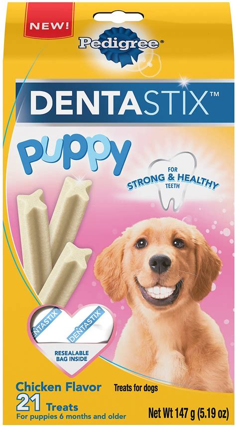 Pedigree Dentastix Puppy Chicken Dog Treats 21 Count