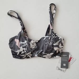Athleta Swim Athleta Aqualuxe Wildflower Bikini Top Size 32ddd Poshmark