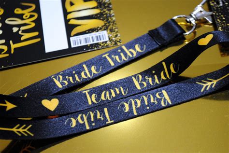 Bride Tribe Vip Pass Hen Party Bachelorette Party Lanyards Bride Tribe Tem Bride Hen Party