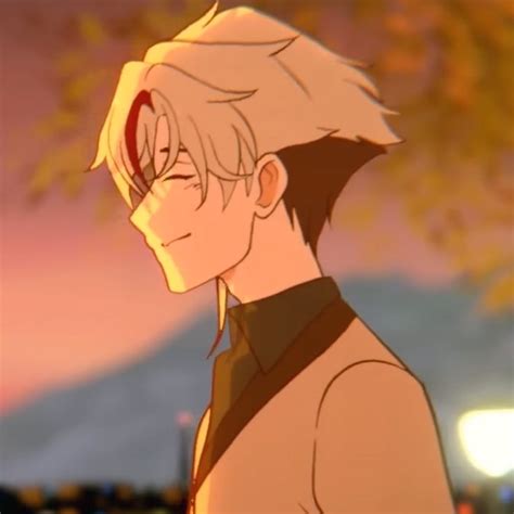 An Anime Character With Blonde Hair And Glasses