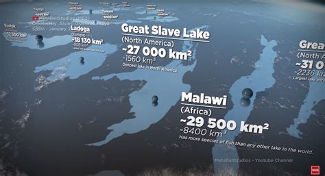 Video Comparing Sizes of World's Lakes Is Deeply Insightful - Nerdist