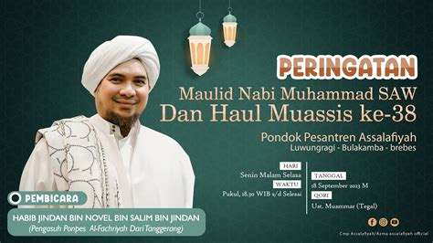 Live Acara Halaqoh Santri Alumni Ponpes Assalafiyah Youtube