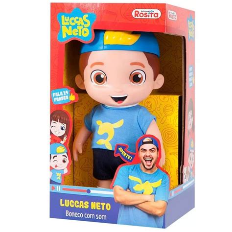 Boneco Luccas Neto Rosita 1070 Submarino