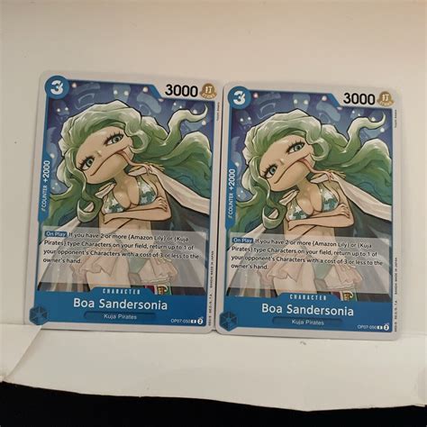 Boa Sandersonia (X2) Playset OP07-050 Common One Piece 500 Years in the