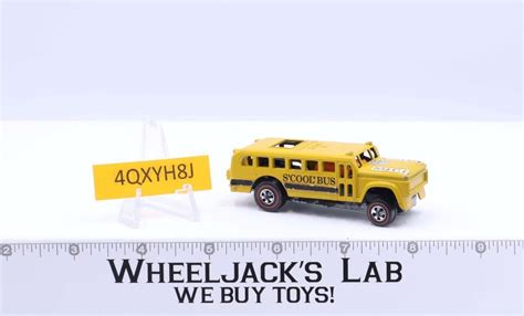 The Heavyweights S'Cool Bus Yellow Enamel 1971 Hot Wheels Mattel Vintage RL - Wheeljack's Lab