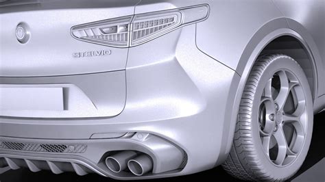 Alfa Romeo Stelvio 3d C4d