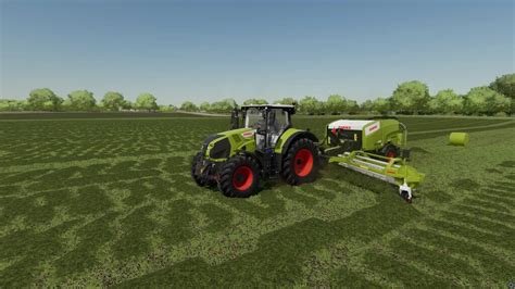 Pack de presses à balles rondes FS22 avec andaineur v1 0 0 0 Mod FS25