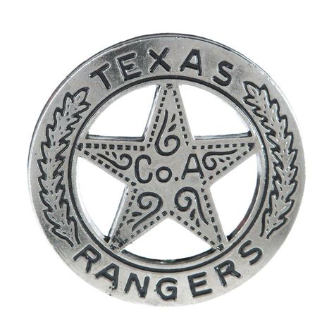 Texas Ranger Replica Badge | Western Fashion | NRS