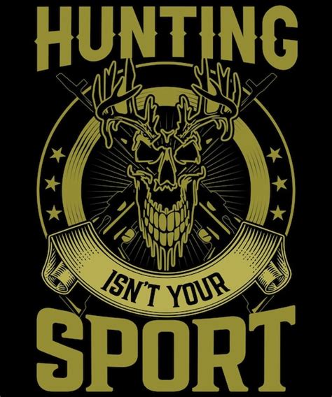 Premium Vector Hunting T Shirt Design