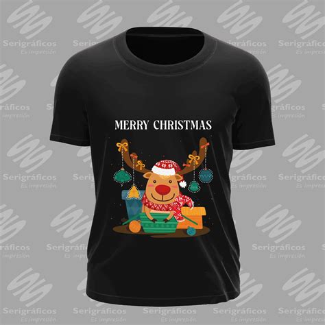 Camisetas De Navidad Serigraficos