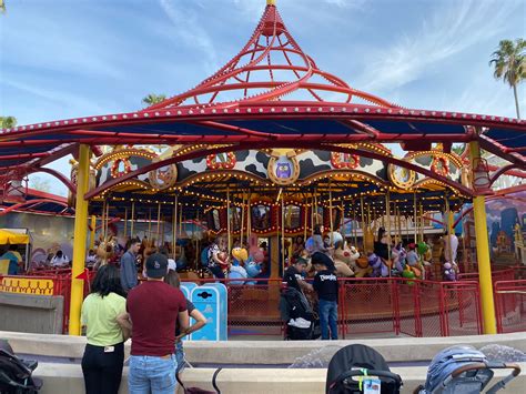 Photos Jessies Critter Carousel Reopens At Disney California