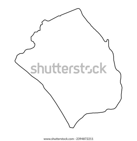 Obock Region Map Administrative Division Djibouti Stock Vector (Royalty ...