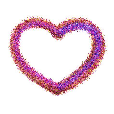 Glitter Pictures Of Hearts