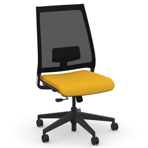 Ergonomic Task Chair | Armless Mesh Back Office Chair