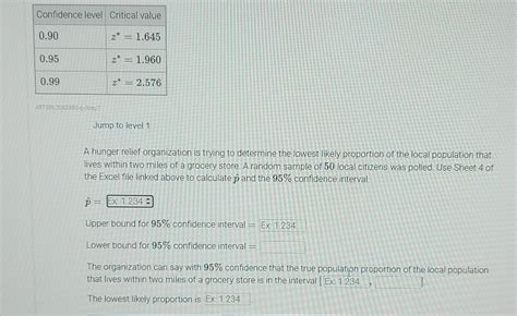 Jump To Level 1 A Hunger Relief Organization Is Chegg