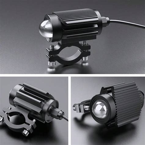 Led Motorcycle Auxiliary Light Dual Color High Brightness External