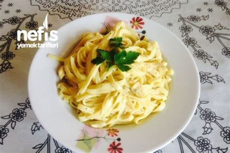 K Rili Fettucini Alfredo Nefis Yemek Tarifleri Recipe Fettucini