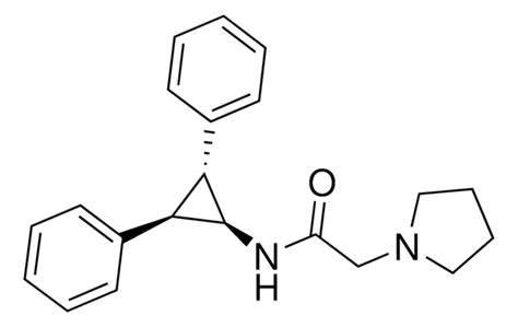 N R R Diphenylcyclopropyl Pyrrolidinyl Acetamide